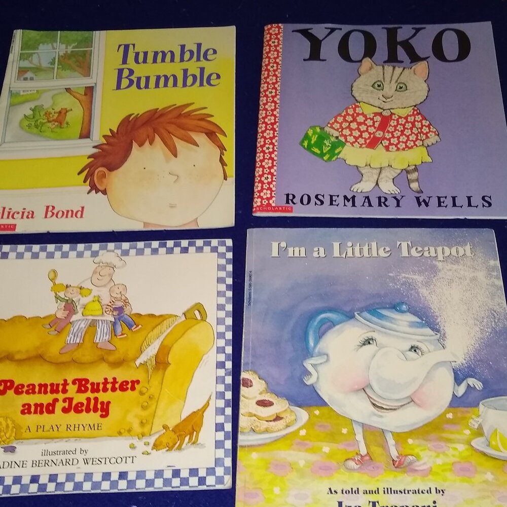 Yoko + I'm little Teapot + Peanut Butter Jelly + Tumble Bumble x 4